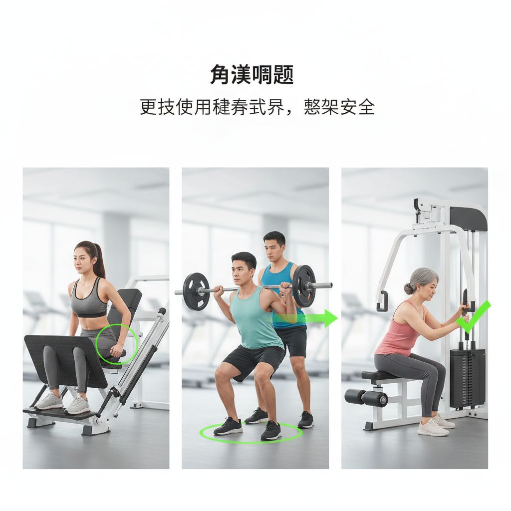 正确使用健身器材，确保安全