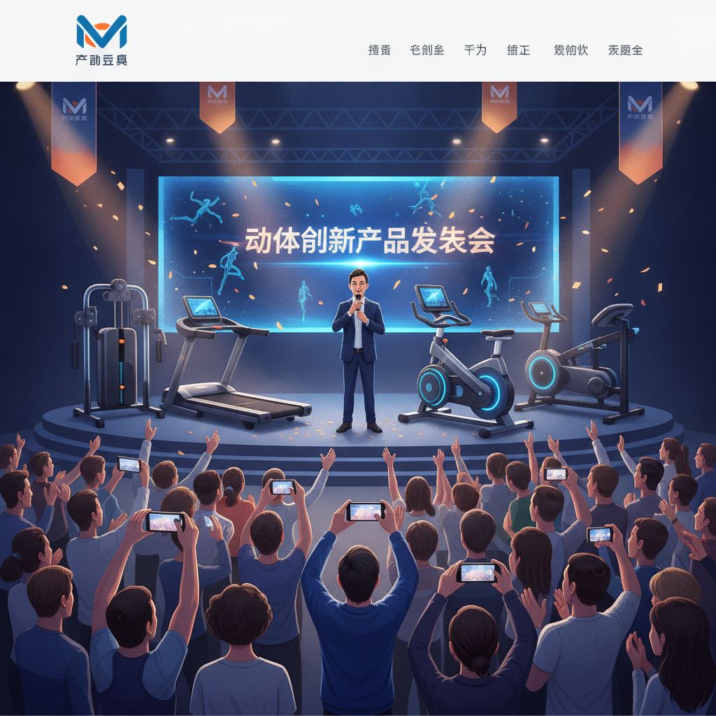 产品发布会现场气氛热烈